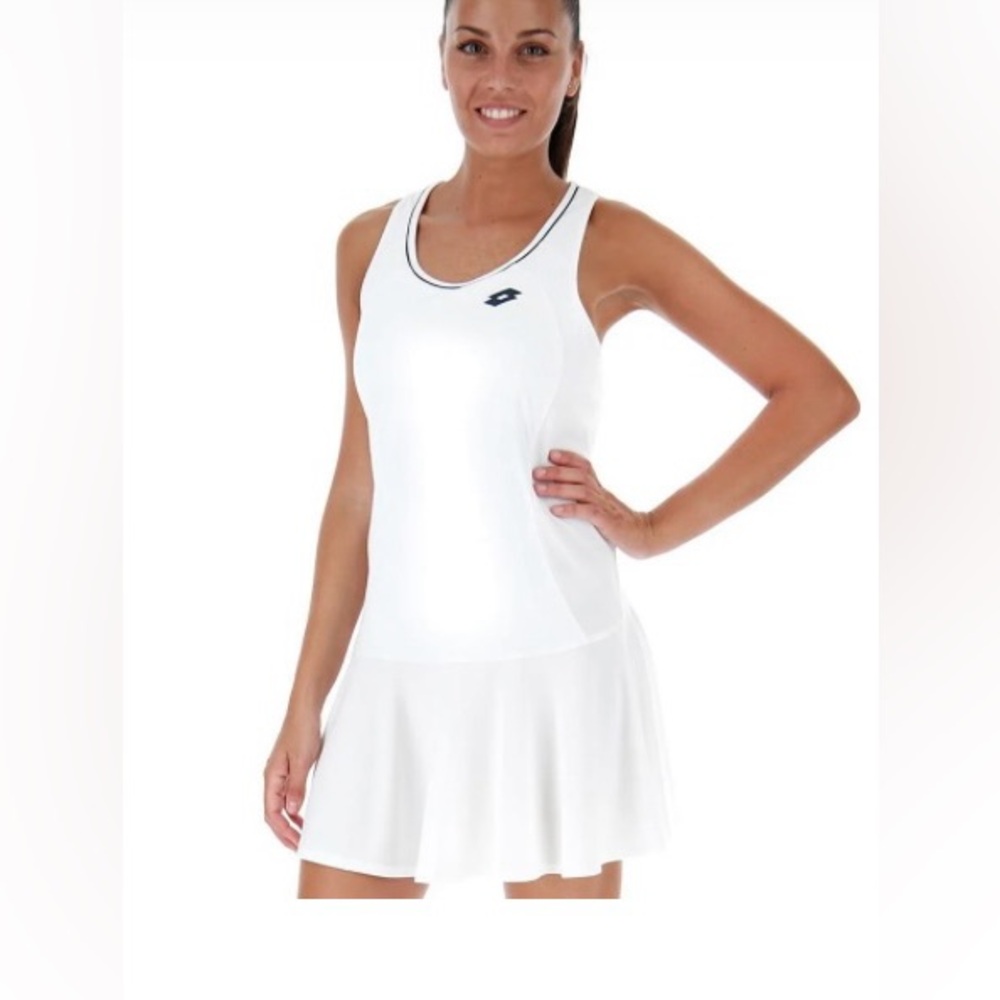 White tennis dress new with tag size L
